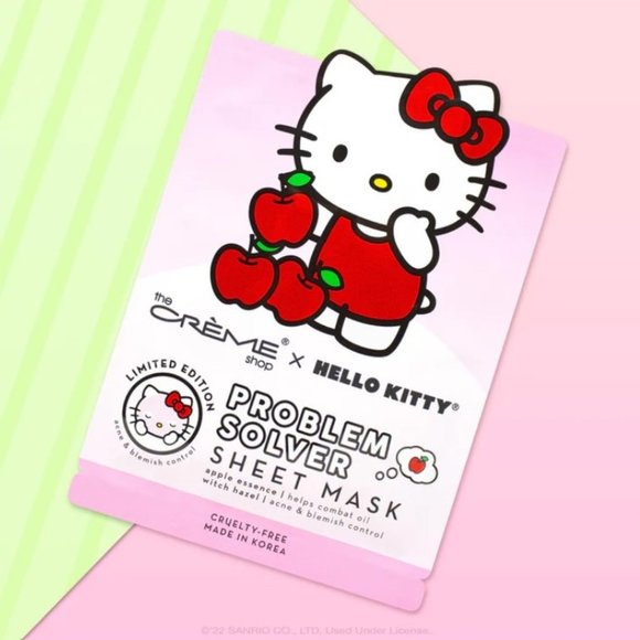 The Crème Shop x Hello Kitty ‘Problem Solver’ Sheet Masks Limited Edition 3 Pack - Picture 5 of 7